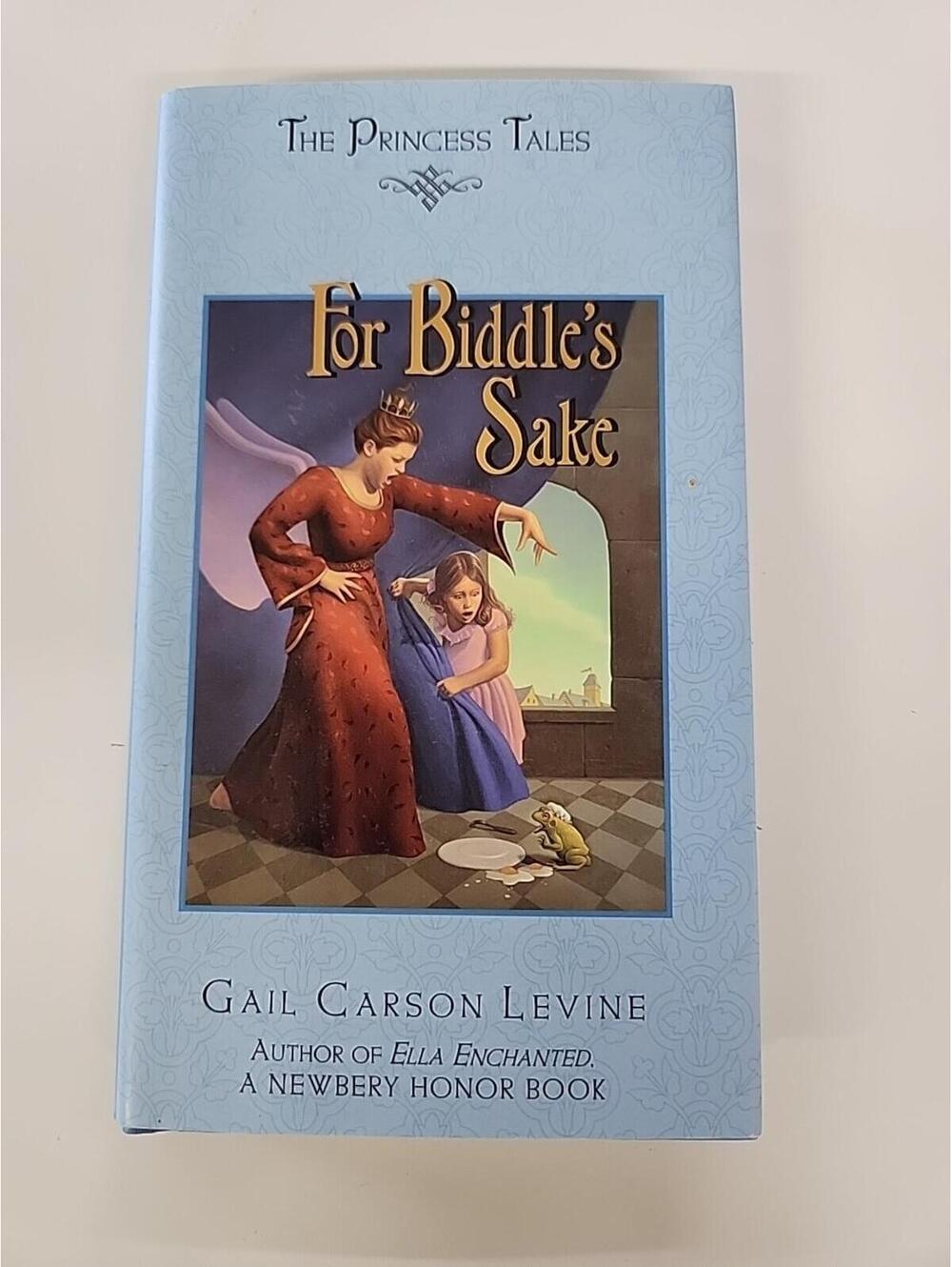 For Biddle's Sake by Gail Carson Levine Signed (2002, Hardcover)